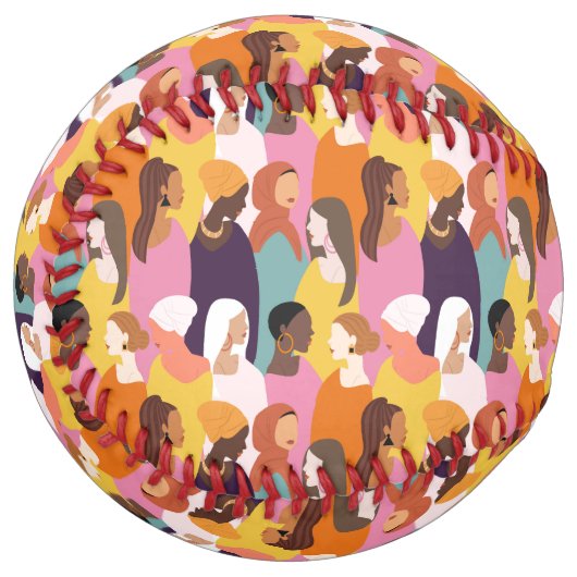 Balle De Softball Le softball de la fête des mères (Devant gauche)