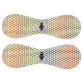 Balle De Softball Lesbienne LGBTQ Silhouette et Rainbow Ladies (Panneaux)