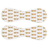 Balle De Softball libellule de fleurs jaunes (Panneaux)