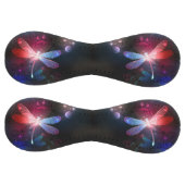 Balle De Softball libellule rouge brillante (Panneaux)