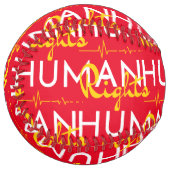 Balle De Softball Lifeline to Human Rights (Devant gauche)