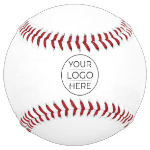 Balle De Softball Logo de marque d'entreprise moderne