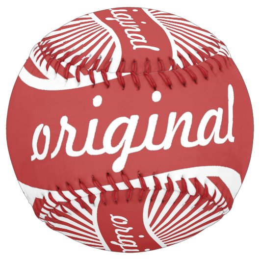 Balle De Softball Logo des signes originaux Thunder_Cove (Devant)