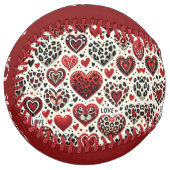 Balle De Softball Love Is In The Air (Customize) (Devant gauche)