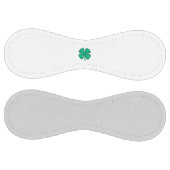 Balle De Softball Lucky 4 Leaf Irish Clover gris softball blanc (Panneaux)