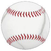 Balle De Softball Marbre Blanc (Dos)