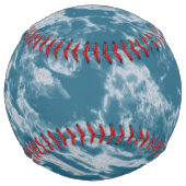 Balle De Softball Marbre turquoise (Dos)