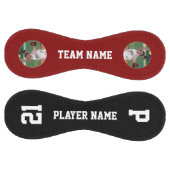 Balle De Softball Maroon Custom Softball Player Numéro de photo (Panneaux)