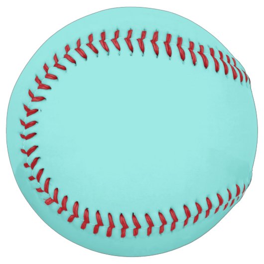 Balle De Softball Mauvaise couleur turquoise turquoise (Devant gauche)
