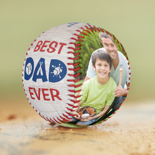Balle De Softball Meilleur Papa Jamais Russe Softball Nom photo Pers