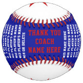 Balle De Softball Meilleurs cadeaux pour les entraîneurs de softball (Dos)