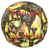 Balle De Softball Même plus grande idée de couleur (Devant)