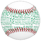 Balle De Softball Mojo green magic softball (Dos)