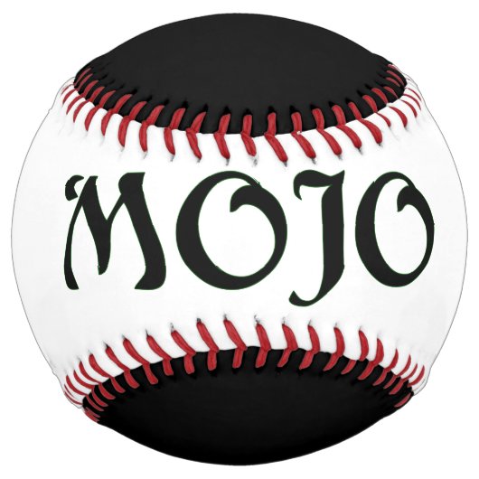 Balle De Softball Mojo softball noir (Devant)
