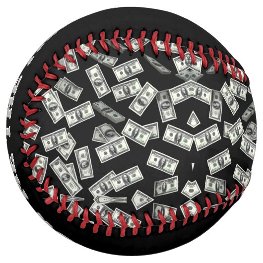 Balle De Softball Money Maker (personalize) (Devant gauche)