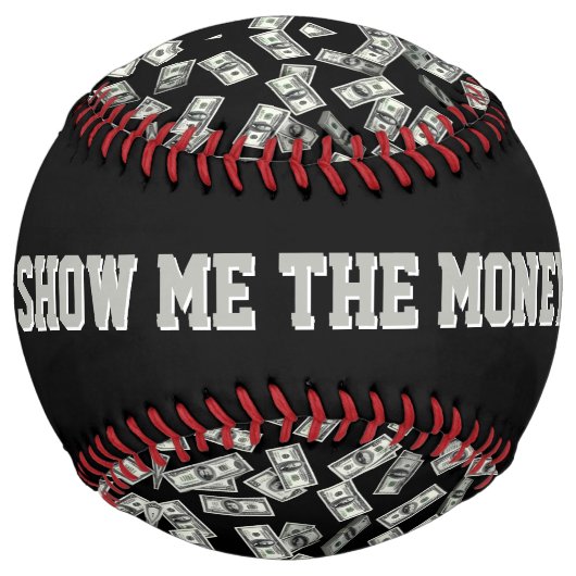 Balle De Softball Money Maker (personalize) (Dos)