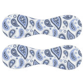 Balle De Softball Motif Blue Paisley (Panneaux)