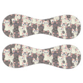 Balle De Softball Motif de chats blancs et gris (Panneaux)