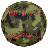 Balle De Softball Motif de style militaire camouflage (Dos)