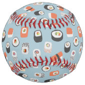 Balle De Softball Motif de sushi (Dos)