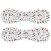 Balle De Softball motif gay pride Doodle (Panneaux)