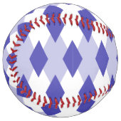 Balle De Softball Motif Jacquard Plaid_4A46B0 (Devant gauche)