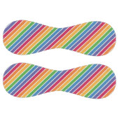 Balle De Softball Motif Rainbow Stripes (Panneaux)