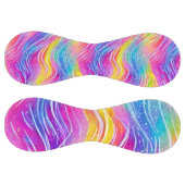 Balle De Softball Motif Tourbillonnant de couleur vive (Panneaux)