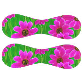 Balle De Softball Motif vert et rose vif (Panneaux)