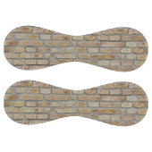 Balle De Softball Mur de briques brunes Un design original (Panneaux)