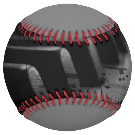 Balle De Softball Music Piano Keys (Devant)