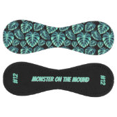 Balle De Softball Mysterious Monstera (personalize) (Panneaux)