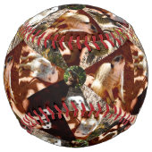 Balle De Softball Neuf Meerkats Collage, Softball (Dos)
