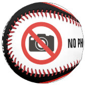 Balle De Softball No Photos Allowed (Devant gauche)