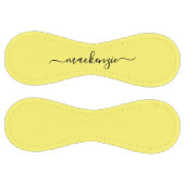 Balle De Softball Nom de script élégant personnalisé (Panneaux)