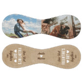 Balle De Softball Notre première Saint Valentin Ensemble 2 Photos (Panneaux)