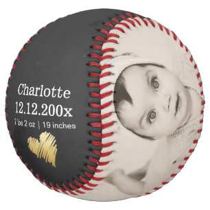 Balle De Softball Nouveau Bébé Personnalisé Un D'Un Type Unique