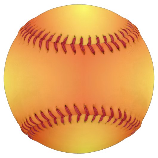 Balle De Softball Or (Devant)