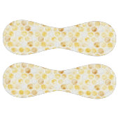 Balle De Softball Or Jaune Blanc Nid d'Abeille (Panneaux)