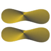 Balle De Softball Or noir et vibrant (Panneaux)