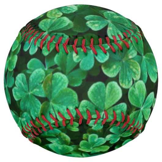 Balle De Softball Paire de fermeture de la Saint Patrick (Dos)