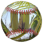 Balle De Softball Palmes tropicales (Dos)