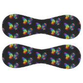 Balle De Softball Papillon arc-en-ciel (Panneaux)