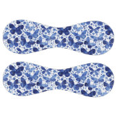 Balle De Softball Papillons Aquarelle Indigo Blue (Panneaux)