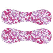 Balle De Softball Papillons Aquarelle Magenta Rose (Panneaux)