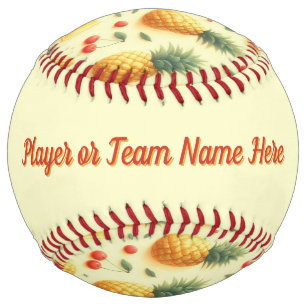Balle De Softball Parade de l'ananas (personnaliser)