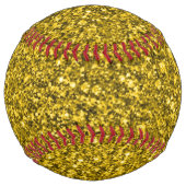 Balle De Softball Parties scintillant étincelante (Dos)