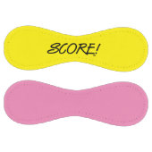 Balle De Softball Partition jaune et rose (Panneaux)