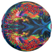 Balle De Softball Peinture tordue et trompeuse (Devant gauche)