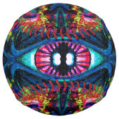 Balle De Softball Peinture tordue et trompeuse (Dos)